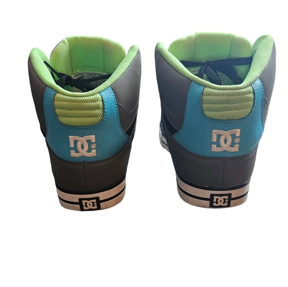 DC Shoes Men's Size 16 US, DC Spartan High WC Skate Shoes Skateboarding, neon - Picture 5 of 8
